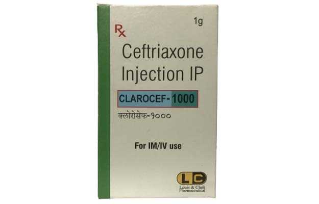 Clarocef Injection 1Gm