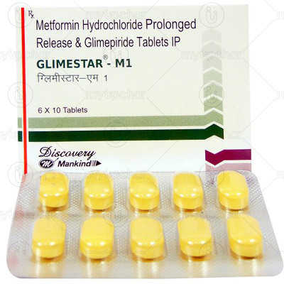 Glimestar M 1/500 Mg Sr Tablet (10)