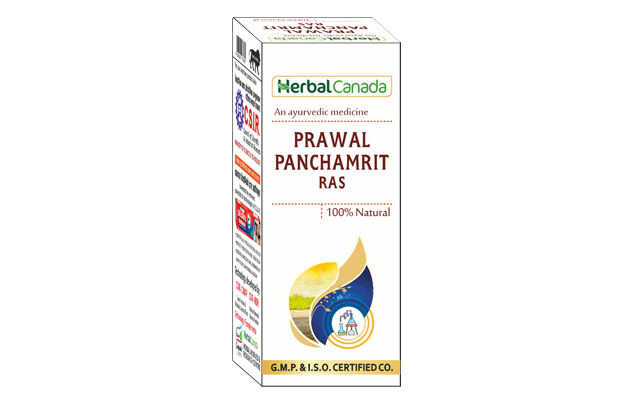 Herbal Canada Prawal Panchamrit Ras (100)