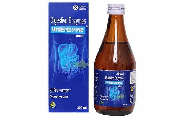 Unienzyme Syrup in Hindi की जानकारी, लाभ, फायदे, उपयोग, कीमत, खुराक,  नुकसान, साइड इफेक्ट्स - Unienzyme Syrup ke use, fayde, upyog, price, dose,  side effects in Hindi