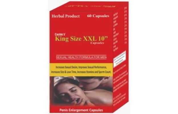 Cackle King Size XXL 10"Capsule (60)