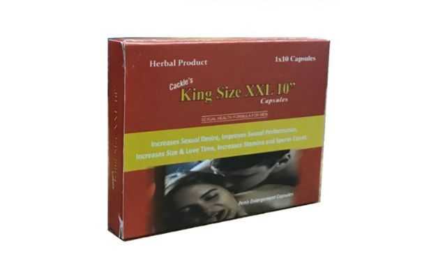 Cackle King Size XXL 10"Capsule (10)