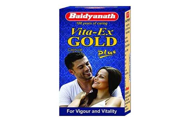 Baidyanath Vita Ex Gold Plus Capsule (10)