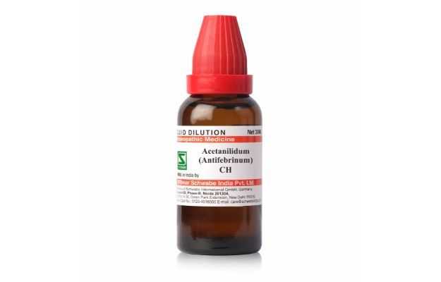 Schwabe Acetanilidum Dilution 6 Ch