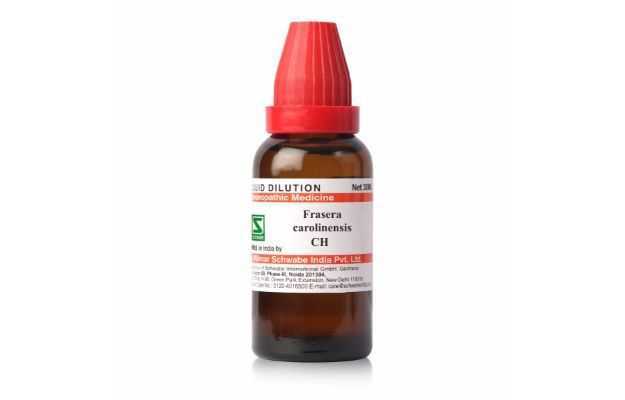 Schwabe Frasera caroliniensis Dilution 6 CH