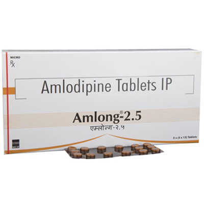Amlong- 2.5 Tablet (15)