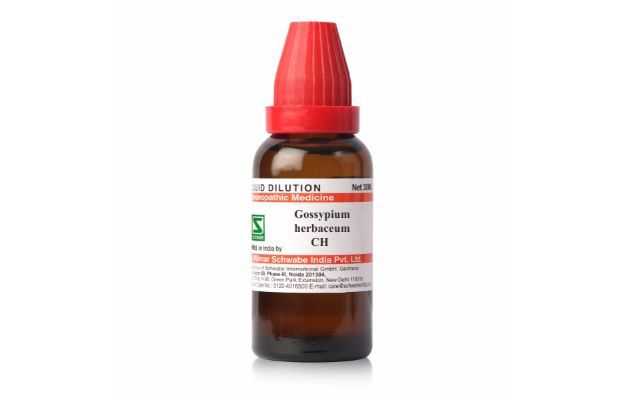 Schwabe Gossypium herbaceum Dilution 12 CH