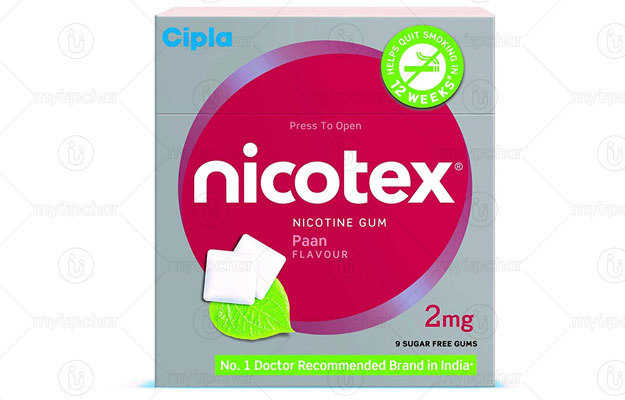 Nicotex Paan 2 Mg Chewing Gum