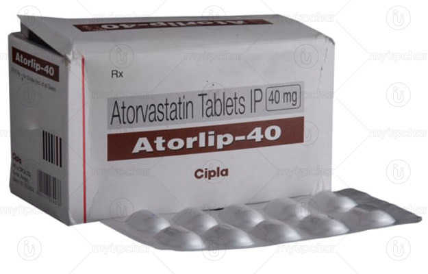 Atorlip 40 Tablet (10)