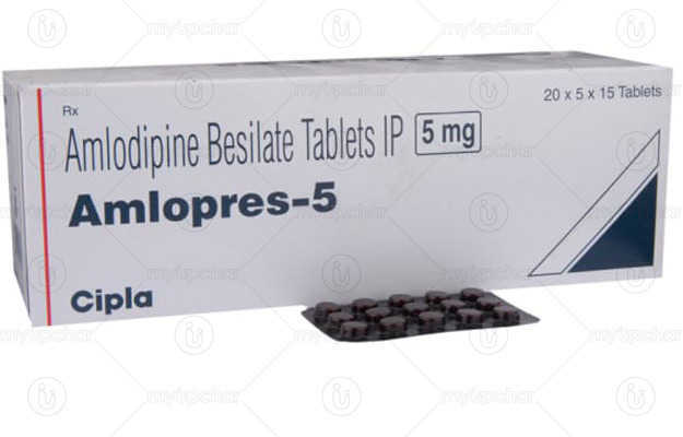 Amlopres 5 Tablet (15)