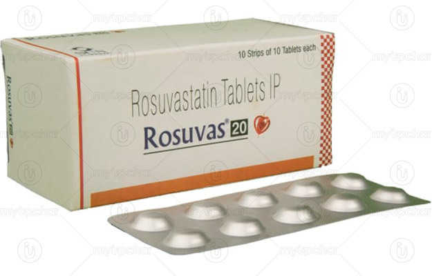 Rosuvas 20 Tablet (10)