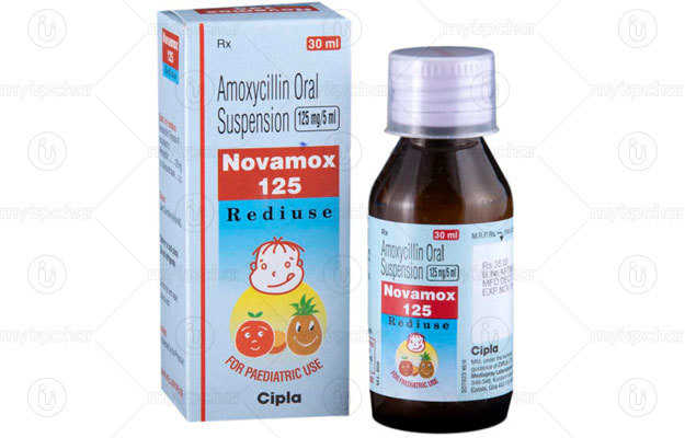 Novamox 125 Rediuse Oral Suspension 60ml