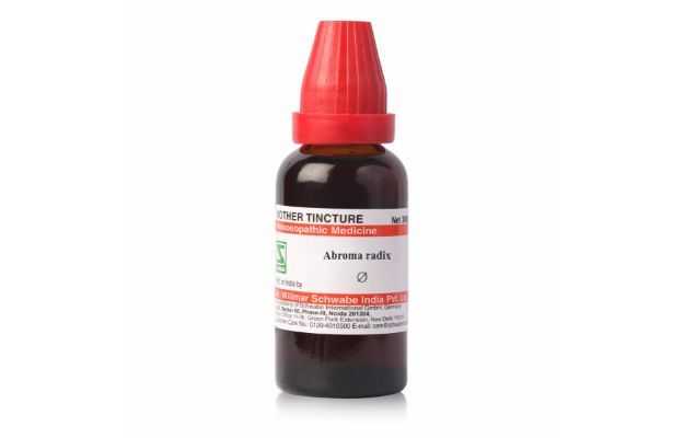 Schwabe Abroma radix Mother Tincture 30ml