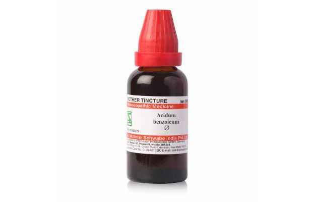 Schwabe Acidum benzoicum Mother Tincture 30ml