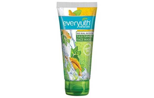 Everyuth Naturals Anti Acne Anti Marks Tulsi Turmeric Face Wash 165gm