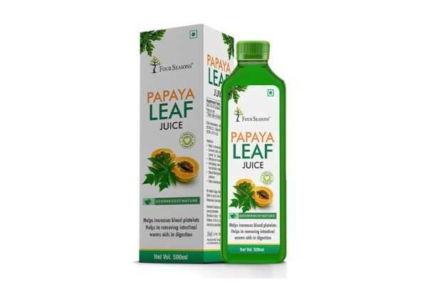 Four Seasons Papaya Leaf Juice