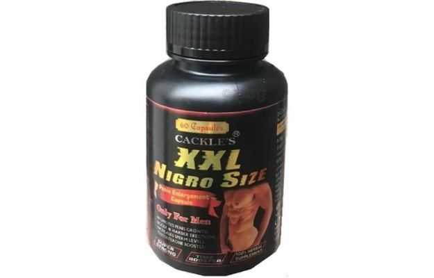 Cackles XXL Nigro Size Capsule