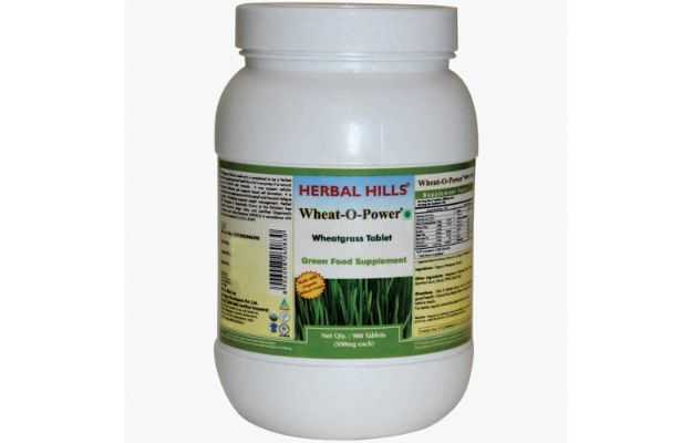 Herbal Hills Wheatgrass Tablet (500)
