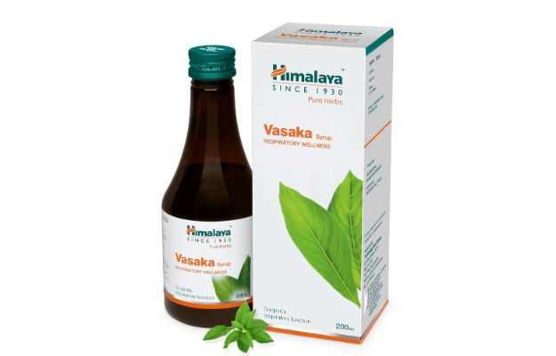 Himalaya Wellness Pure Herbs Vasaka Respiratory Wellness Syrup