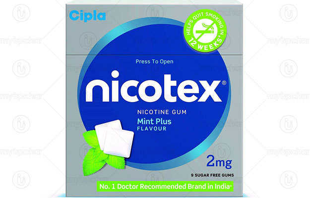 Nicotex Mint Plus 2 Chewing Gum (25)