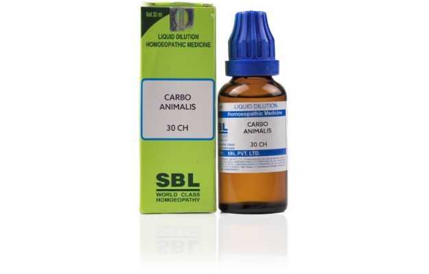 SBL Carbo animalis Dilution 30 CH