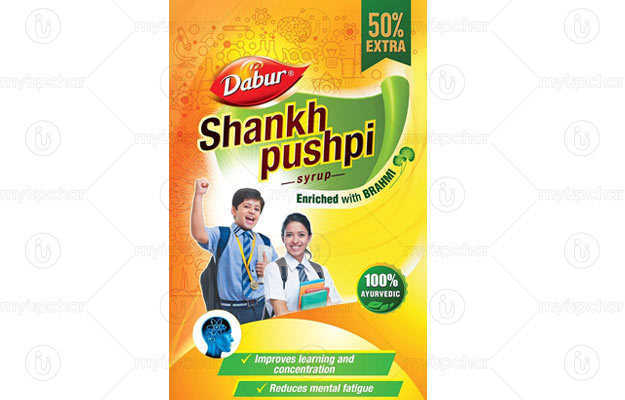 Dabur Shankhpushpi Syrup 225 ml ( with 125 ml Free)