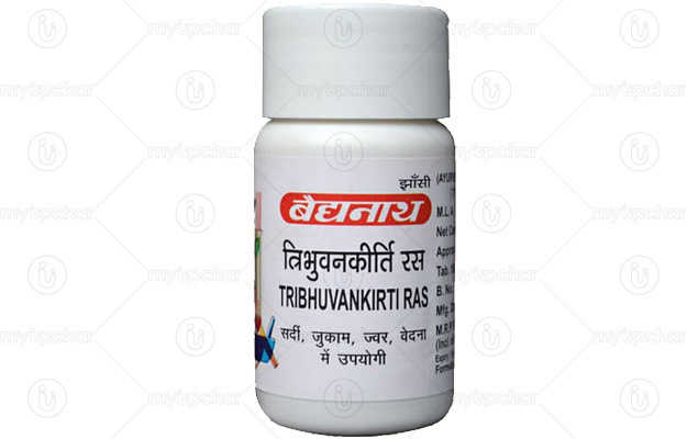 Baidyanath Tribhuvankirti Ras Tablet (80)