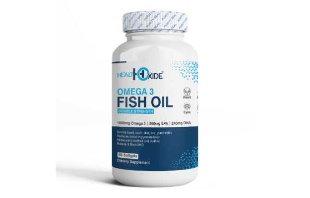 HealthOxide Omega 3 Fish Oil Capsule Double Strength