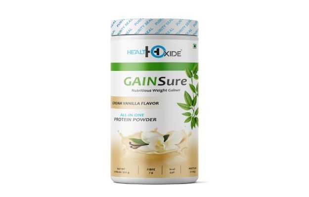 Drug Brand Name - HealthOxide Gainsure Protein Powder (Cream Vanilla)