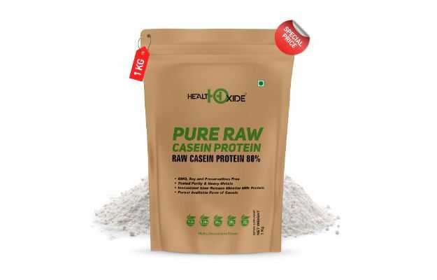HealthOxide Pure Raw Casein Protein Powder