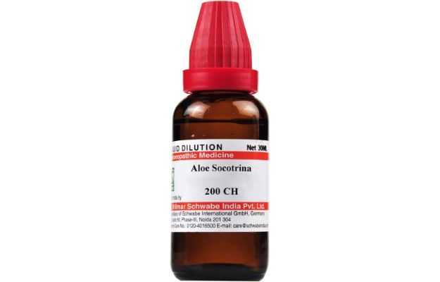 Schwabe Aloe socotrina Dilution 200 CH