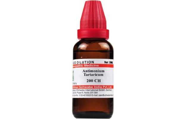 Schwabe Antimonium tartaricum Dilution 200 CH