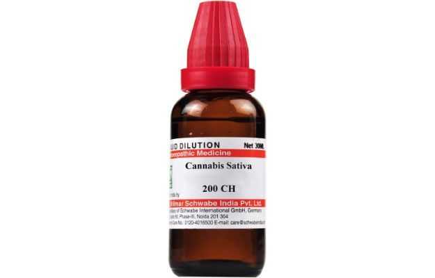 Schwabe Cannabis Sativa Dilution 200 Ch