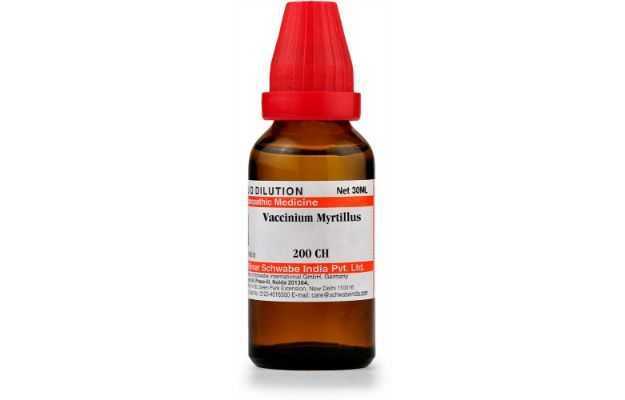 Schwabe Vaccinium myrtillus Dilution 200 CH