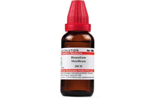 Schwabe Bismuthum metallicum Dilution 30 CH