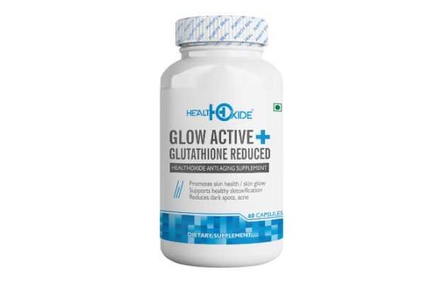 Healthoxide Glow Active + Glutathione Reduced Capsules