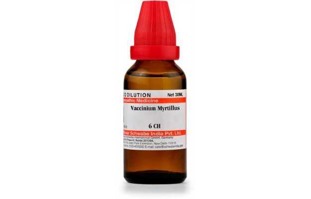 Schwabe Vaccinium myrtillus Dilution 6 CH
