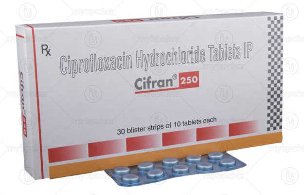 Ciprofloxacin 500 mg od