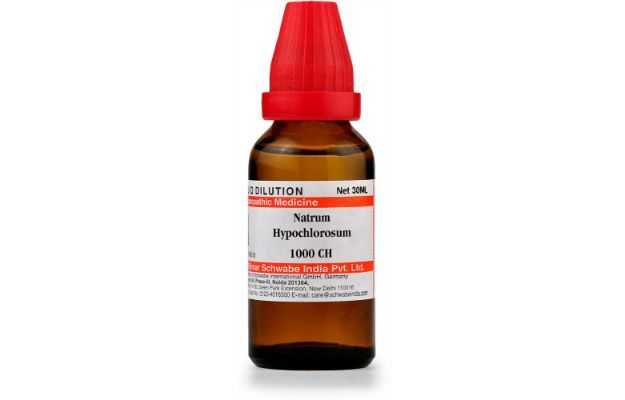 Schwabe Natrum hypochlorosum Dilution 1000 CH