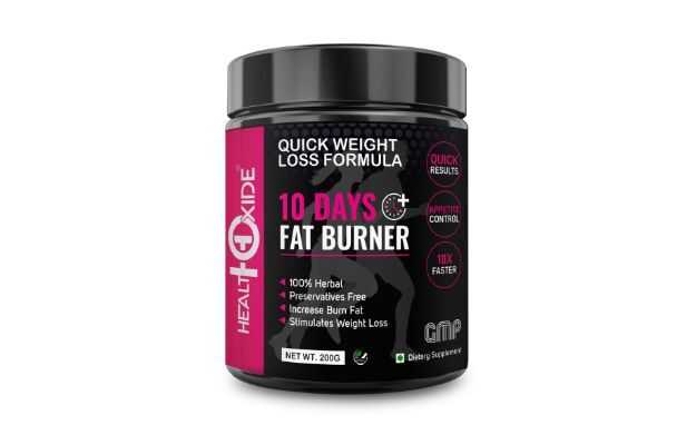 Healthoxide 10 Days Fat Burner Quick Weightloss Formula Powder