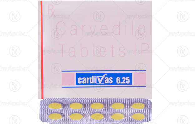 Cardivas 6.25 Tablet