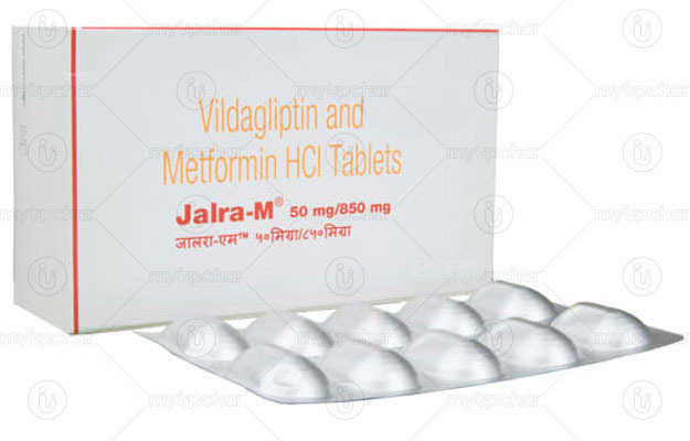 Jalra M 50 Mg/850 Mg Tablet (10)