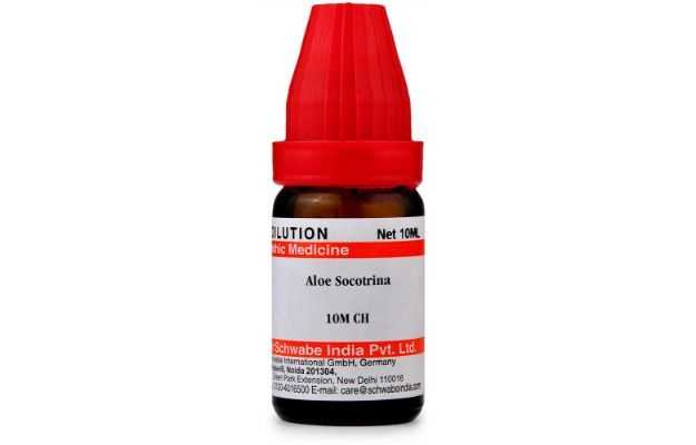 Schwabe Aloe socotrina Dilution 10M CH