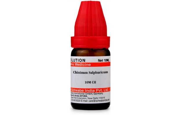 Schwabe Chininum sulphuricum Dilution 10M CH