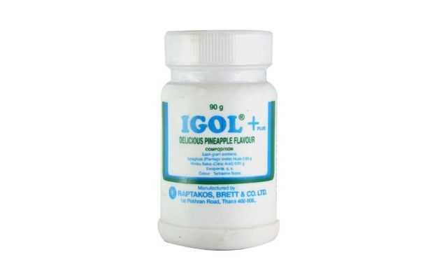 Igol Plus Powder Delicious Orange Sugar Free 90gm