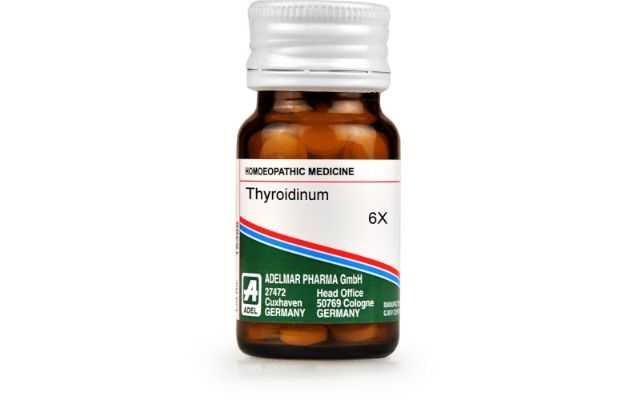 Adel Thyreoidinum Trituration Tablet 3 X 