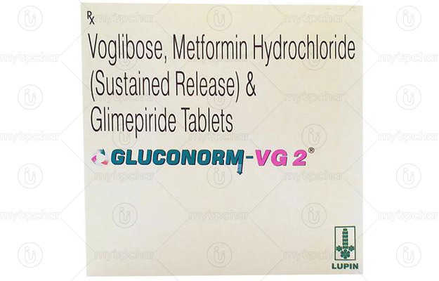 Gluconorm Vg 2 Tablet Sr (15)