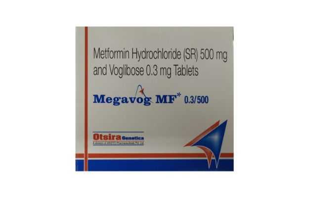 Megavog Mf 0 3 500 Tablet Sr Uses Price Dosage Side Effects Substitute Buy Online