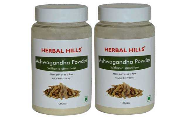 Herbal Hills Ashwagandha Powder Pack of 2