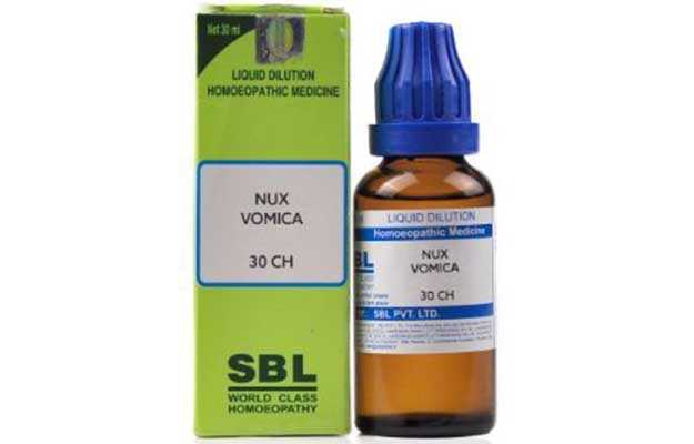 SBL Nux vomica Dilution 30 CH